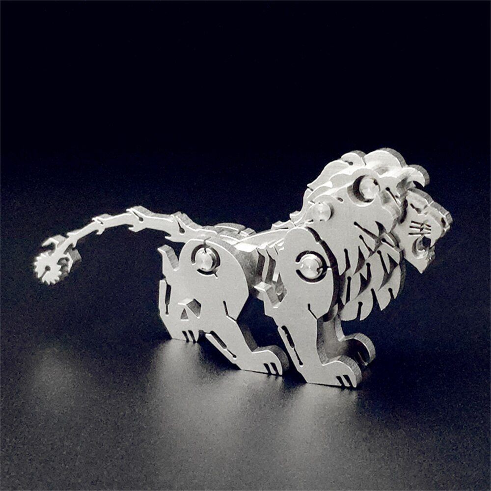  Mô Hình Kim Loại Lắp Ráp 3D Steel Warcraft Sư Tử The Lion – SW004 