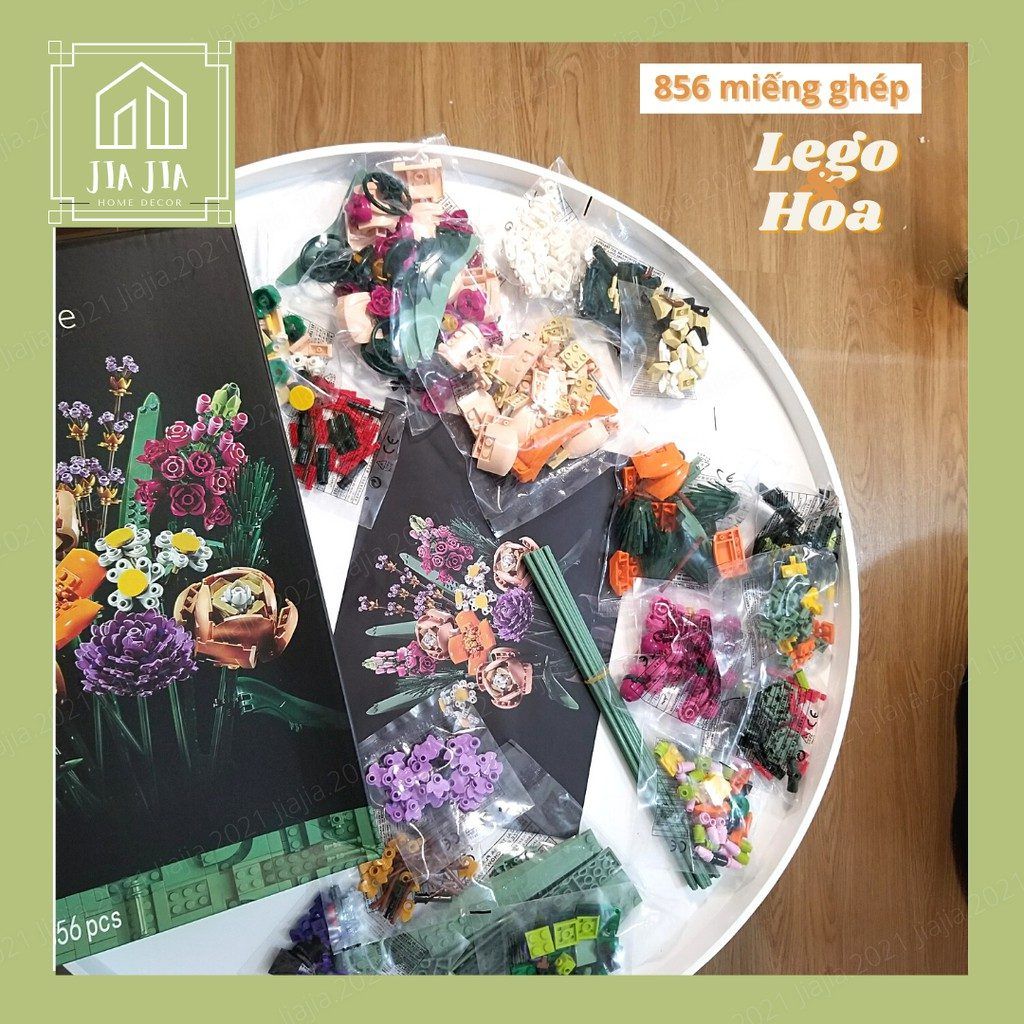  Mô Hình Nhựa 3D Lắp Ráp Bó Hoa (Flower Bouquet, 756 mảnh) - LG0081 