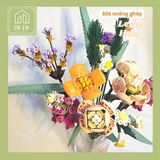  Mô Hình Nhựa 3D Lắp Ráp Bó Hoa (Flower Bouquet, 756 mảnh) - LG0081 