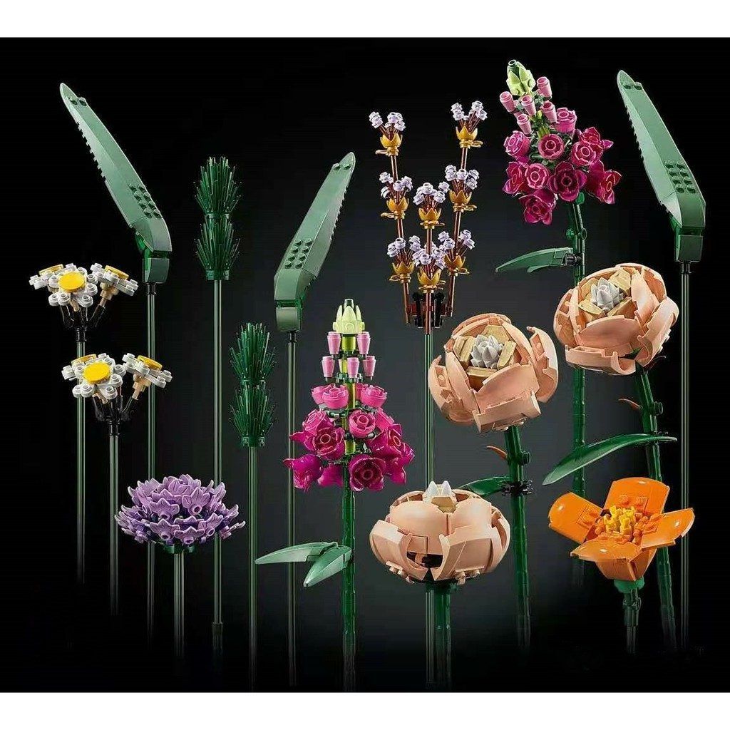  Mô Hình Nhựa 3D Lắp Ráp Bó Hoa (Flower Bouquet, 756 mảnh) - LG0081 