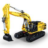  Mô Hình Nhựa 3D Lắp Ráp CaDA Master Xe Máy Xúc (1702 mảnh, Excavator Vehicle) C61082 - LG0012 