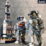  Mô Hình Nhựa 3D Lắp Ráp JAKI  Phi hành gia (900 mảnh, Astronaut) JK9106 - LG0167 