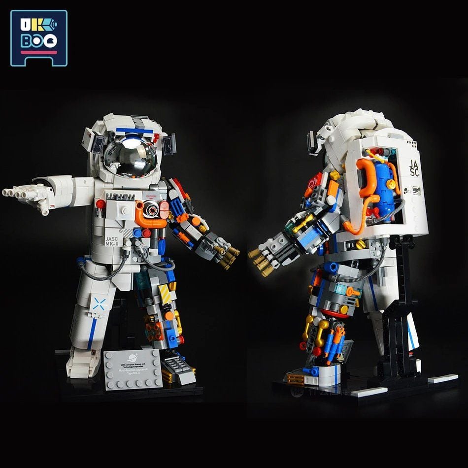  Mô Hình Nhựa 3D Lắp Ráp JAKI Astronaut JK9106 (900 mảnh) - LG0167 