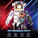  Mô Hình Nhựa 3D Lắp Ráp JAKI  Phi hành gia (900 mảnh, Astronaut) JK9106 - LG0167 