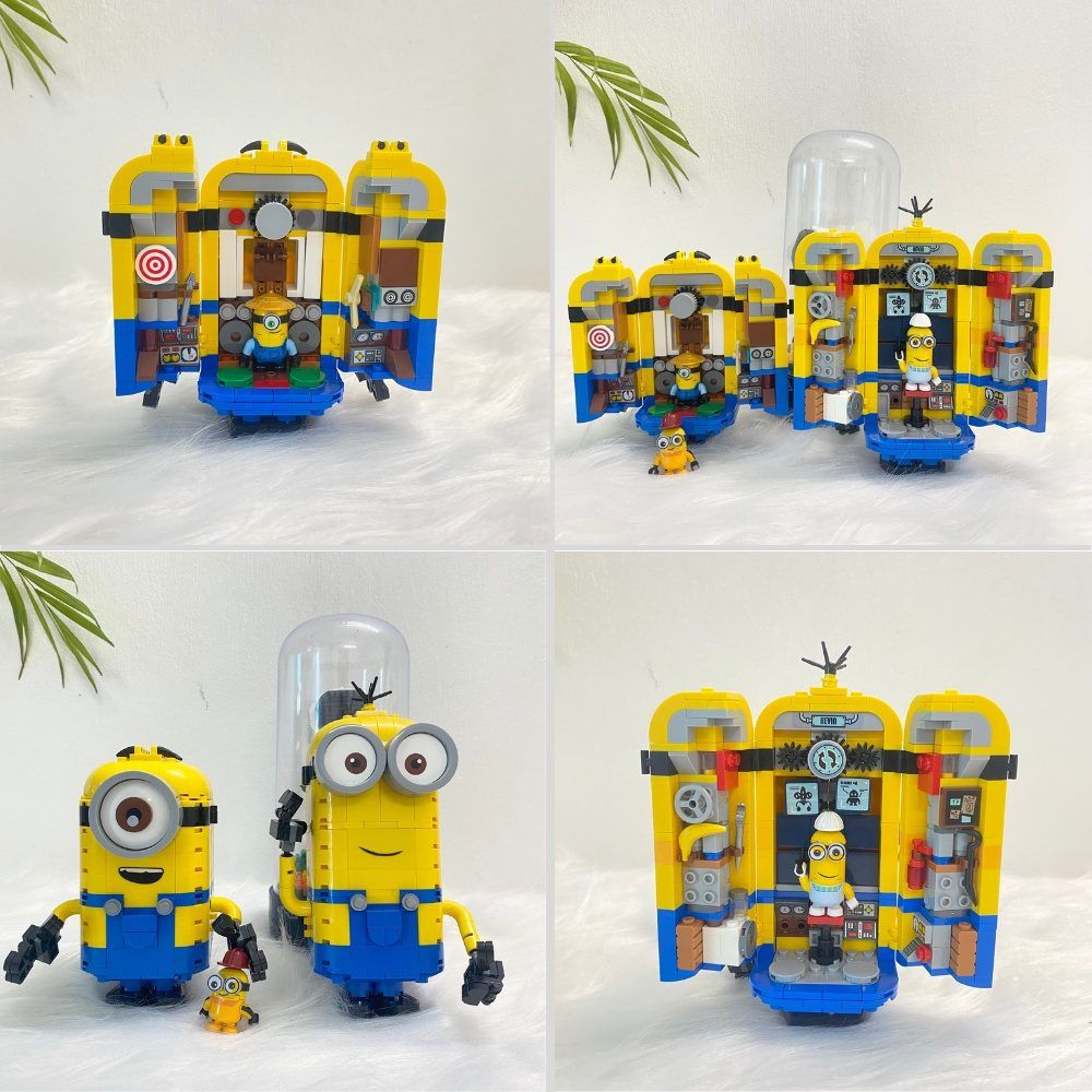 Mô Hình Nhựa 3D Lắp Ráp Minion Rise of Gru A2112 876 mảnh  LG0066   ArtPuzzlevn