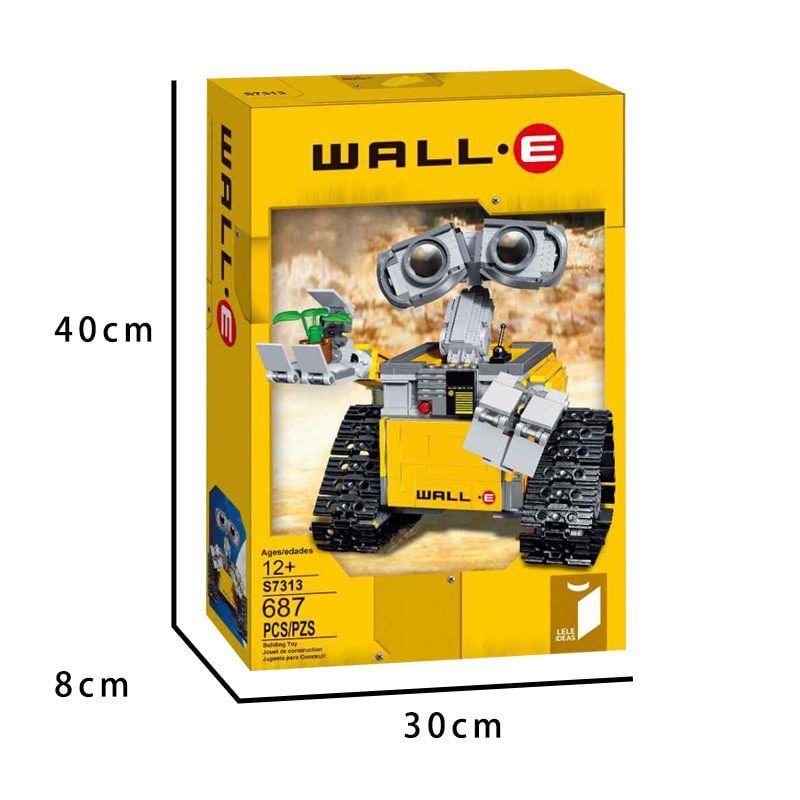  Mô Hình Nhựa 3D Lắp Ráp Robot Biết Yêu WALL-E (687 mảnh) S7313 - LG0076 