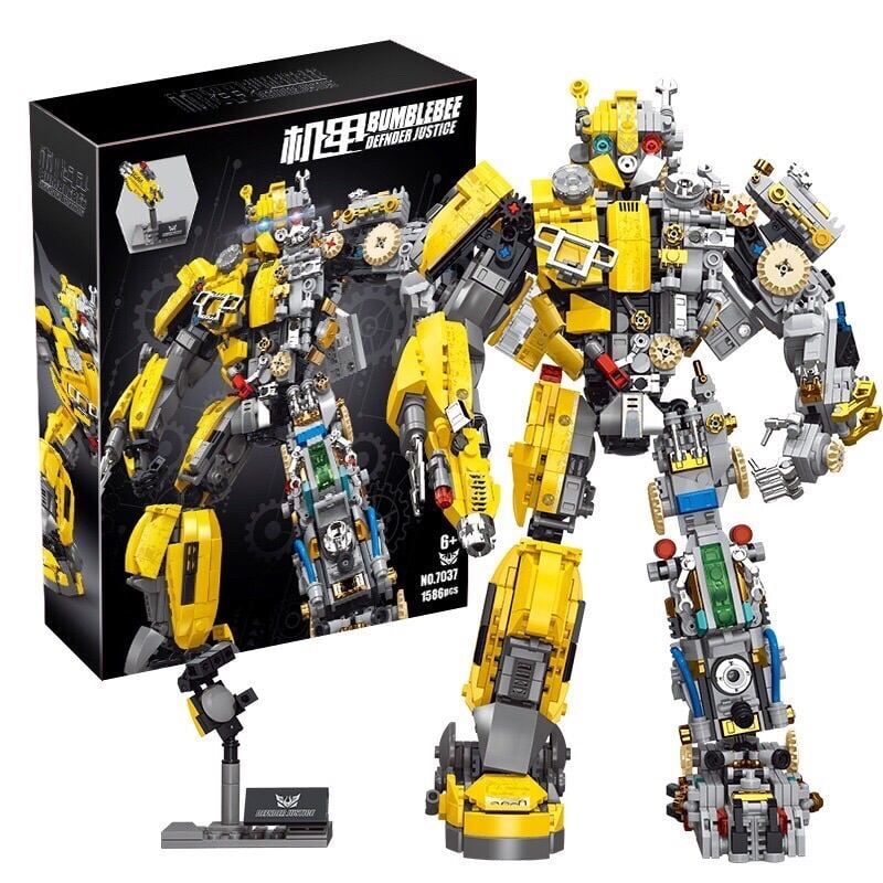 Mô hình robot biến hình Transformers Optimus YOUHU 131D KO đồ chơi Robot  biến hình lắp ráp thành xe ô tô cao 32cm có đèn led ở mắt  Thích Phá Giá
