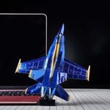  Mô Hình Kim Loại Lắp Ráp 3D Metal Head Máy Bay (45 mảnh, Blue Angels F/A-18 Super Hornet) – MP1163 