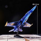  Mô Hình Kim Loại Lắp Ráp 3D Metal Head Máy Bay Blue Angels F/A-18 Super Hornet – MP1163 