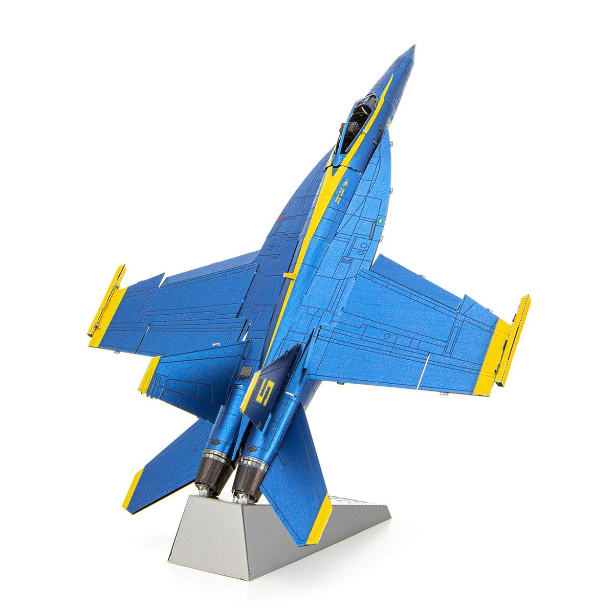  Mô Hình Kim Loại Lắp Ráp 3D Metal Head Máy Bay Blue Angels F/A-18 Super Hornet – MP1163 