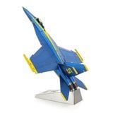  Mô Hình Kim Loại Lắp Ráp 3D Metal Head Máy Bay (45 mảnh, Blue Angels F/A-18 Super Hornet) – MP1163 
