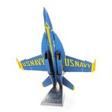  Mô Hình Kim Loại Lắp Ráp 3D Metal Head Máy Bay (45 mảnh, Blue Angels F/A-18 Super Hornet) – MP1163 