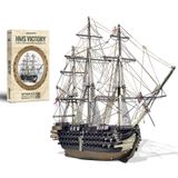  Mô Hình Kim Loại 3D Lắp Ráp Piececool Tàu Chiến Tuyến HMS Victory (388 mảnh) HP364-KS - MP1234 