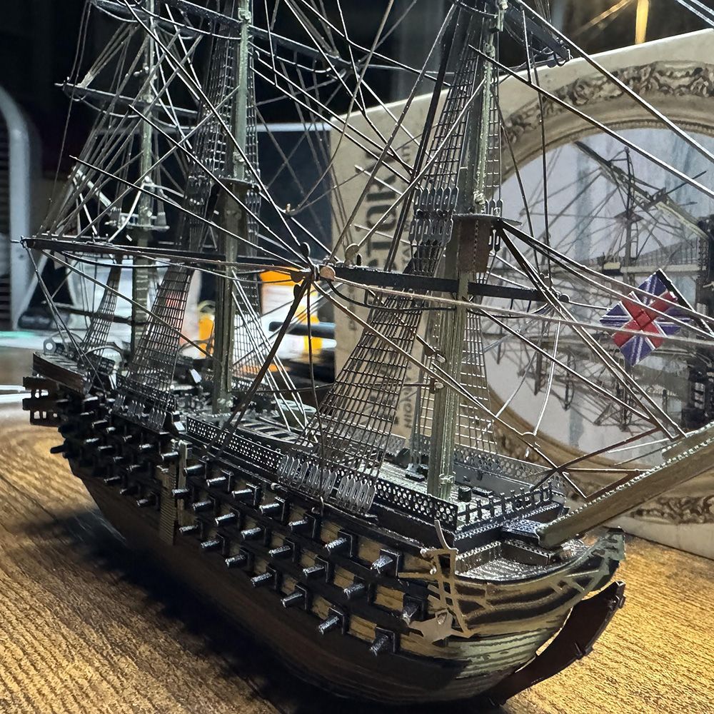  Mô Hình Kim Loại 3D Lắp Ráp Piececool Tàu Chiến Tuyến HMS Victory (388 mảnh) HP364-KS - MP1234 
