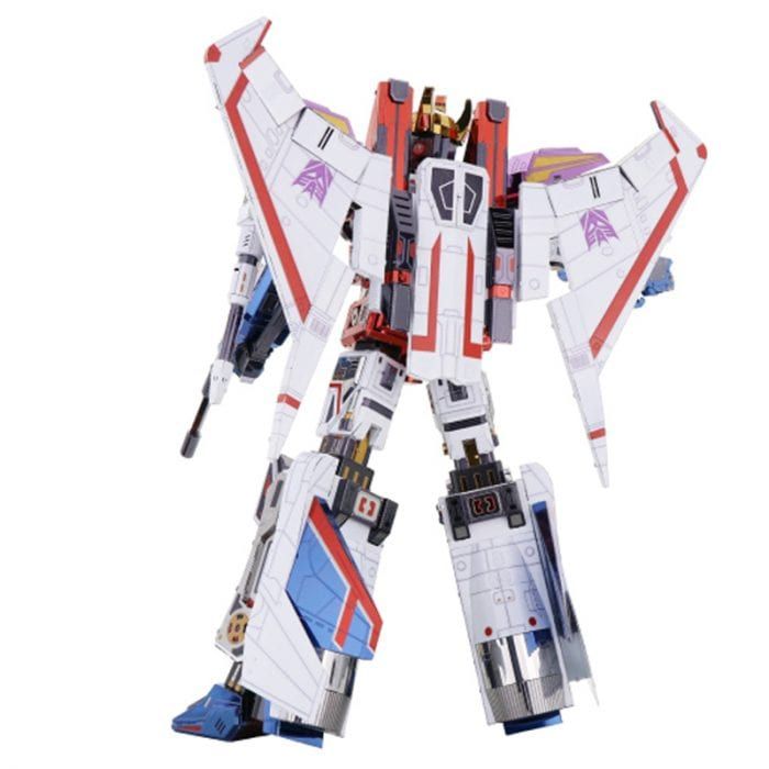  Mô Hình Kim Loại Lắp Ráp 3D MU Transformers Starscream (408 mảnh, Generation 1) YM-L078 – MP743 