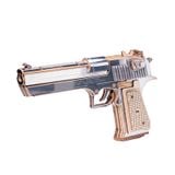  Mô Hình Gỗ 3D Lắp Ráp MU Súng Lục Đồ Chơi Desert Eagle (275 mảnh, Màu Bạc) MY-N009AB - WP260 