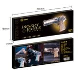  Mô Hình Gỗ 3D Lắp Ráp MU Súng Lục Đồ Chơi Desert Eagle (275 mảnh, Màu Bạc) MY-N009AB - WP260 