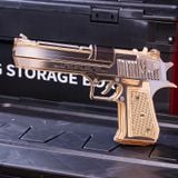  Mô Hình Gỗ 3D Lắp Ráp MU Súng Lục Đồ Chơi Desert Eagle (275 mảnh, Màu Bạc) MY-N009AB - WP260 