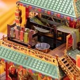  Mô Hình Kim Loại Lắp Ráp 3D MU Làng Tơ Lụa (89 mảnh, Không LED, Silk Store) YM-N079-F – MP798 