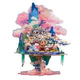  Giá Treo Mô Hình Kim Loại 3D MU Mùa Xuân Hoa Đào Nở (12 mảnh, Peach Blossom) YM-ZJ031 - TL025 