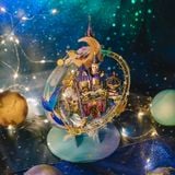  Mô Hình Kim Loại 3D Lắp Ráp MU Công Viên Giải Trí Starlit (236 mảnh, Đế Mica Màu, Amusement Park) YM-N122 - MP1045 