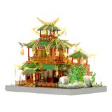  Mô Hình Kim Loại Lắp Ráp 3D MU Tập Nhã Trai (127 mảnh, Không LED, Jiya Building) YM-N127-A – MP1265 
