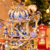  Mô Hình Kim Loại Lắp Ráp 3D MU Romeo và Juliet (331 mảnh, Đế Mica Màu, Có LED, Có Chuyển Động) YM-N133 – MP1262 