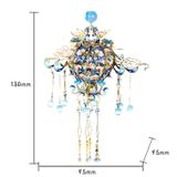  Mô Hình Kim Loại Lắp Ráp 3D MU Phù Hương Ngao Dạ Bất Ngốc (59 mảnh, Không Đế, Scented Sachet Keep Hairline Safe) YM-N137-A – MP1257 