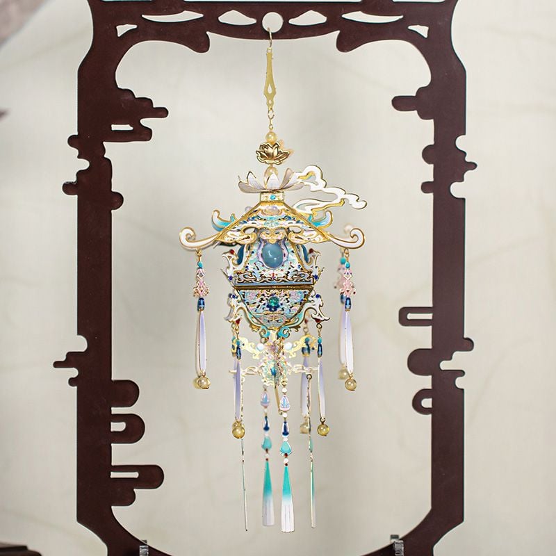  Giá Treo Mô Hình Kim Loại 3D MU Series Phù Hương (4mảnh, Scented Sachet Good Health) YM-ZJ022 - TL024 