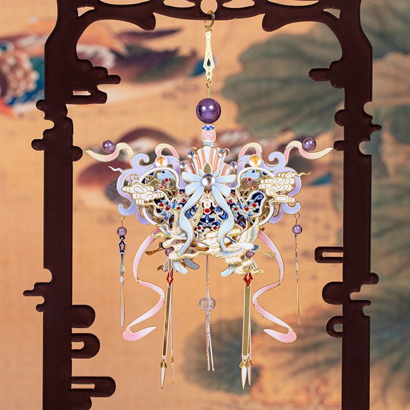  Mô Hình Kim Loại Lắp Ráp 3D MU Phù Hương Bình An Kiện Khang (51 mảnh, Không Đế, Scented Sachet Good Health) YM-N137-D – MP1260 