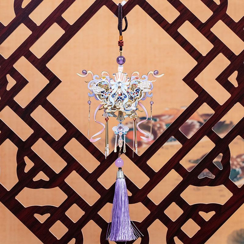  Mô Hình Kim Loại Lắp Ráp 3D MU Phù Hương Bình An Kiện Khang (51 mảnh, Không Đế, Scented Sachet Good Health) YM-N137-D – MP1260 