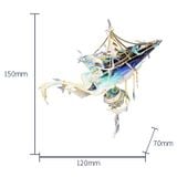  Mô Hình Kim Loại 3D Lắp Ráp MU Ngự Phong Linh Thừa Phong Phá Lãng (83 mảnh, Windchime Brave the Wind and the Waves) YM-N141-A – MP1291 