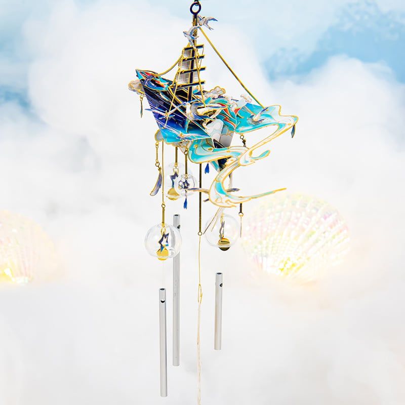  Mô Hình Kim Loại 3D Lắp Ráp MU Ngự Phong Linh Thừa Phong Phá Lãng (83 mảnh, Windchime Brave the Wind and the Waves) YM-N141-A – MP1291 