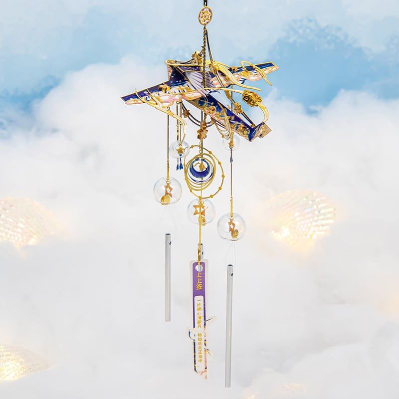  Mô Hình Kim Loại 3D Lắp Ráp MU Ngự Phong Linh Nhật Tân Nguyệt Dị (102 mảnh, Windchime Keep On Changing Everyday) YM-N141-C – MP1293 