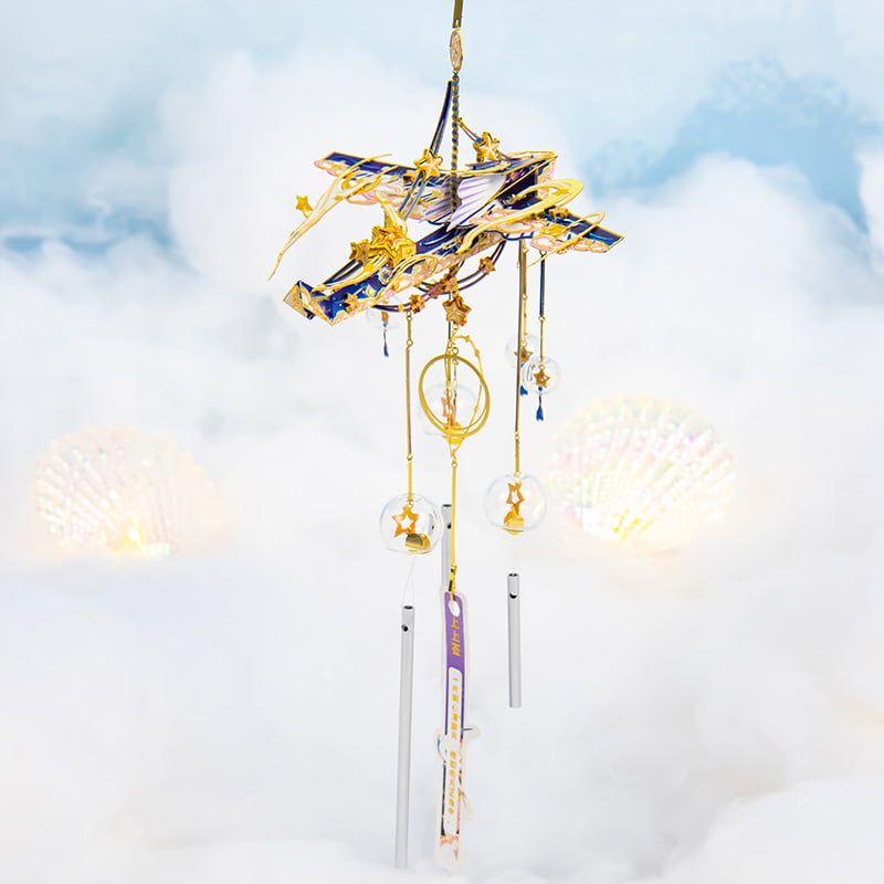  Mô Hình Kim Loại 3D Lắp Ráp MU Ngự Phong Linh Nhật Tân Nguyệt Dị (102 mảnh, Windchime Keep On Changing Everyday) YM-N141-C – MP1293 