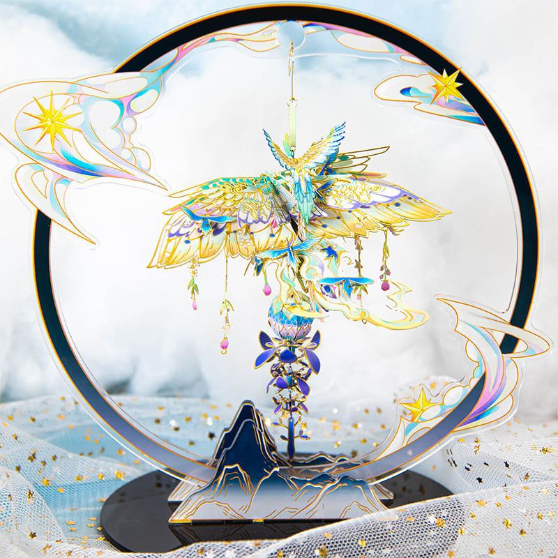  Mô Hình Kim Loại 3D Lắp Ráp MU Ngự Phong Linh Phù Dao Trực Thượng (74 mảnh, Windchime Skyrocket Life and Career) YM-N141-D – MP1294 