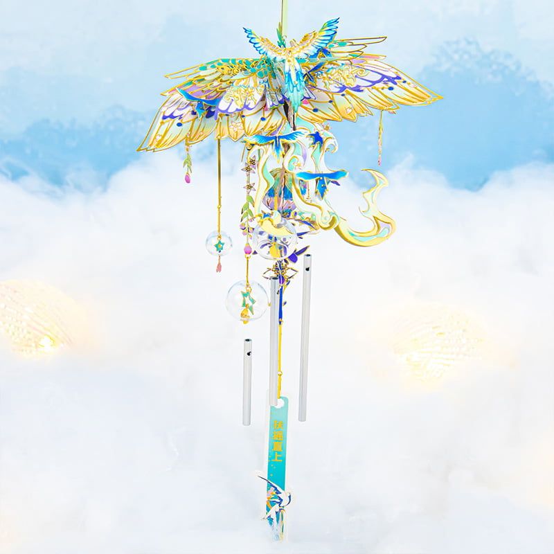  Mô Hình Kim Loại 3D Lắp Ráp MU Ngự Phong Linh Phù Dao Trực Thượng (74 mảnh, Windchime Skyrocket Life and Career) YM-N141-D – MP1294 