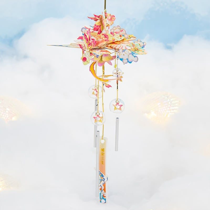  Mô Hình Kim Loại 3D Lắp Ráp MU Ngự Phong Linh Duyên Định Tam Sinh (59 mảnh, Windchime Forever Beloved Ones) YM-N141-E – MP1295 