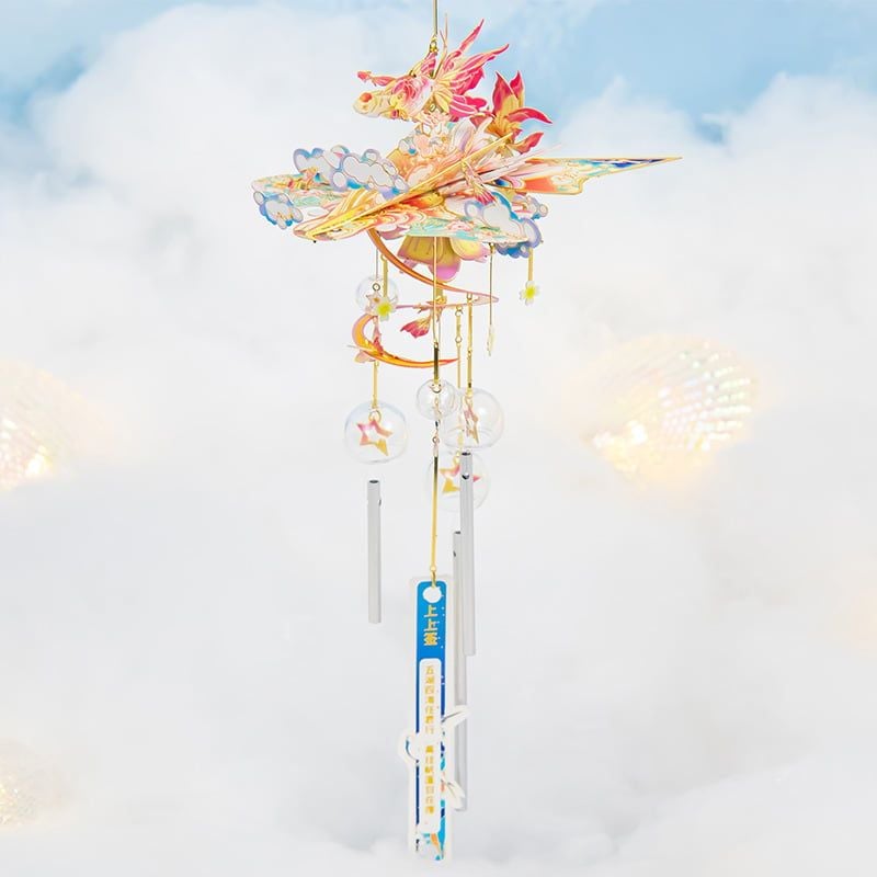  Mô Hình Kim Loại 3D Lắp Ráp MU Ngự Phong Linh Duyên Định Tam Sinh (59 mảnh, Windchime Forever Beloved Ones) YM-N141-E – MP1295 