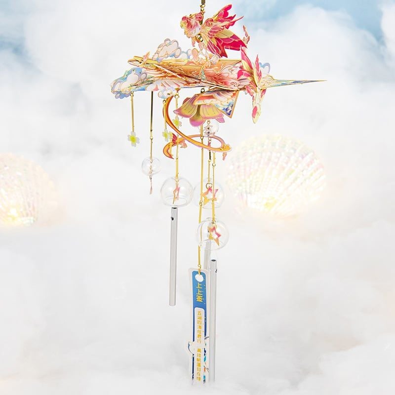  Mô Hình Kim Loại 3D Lắp Ráp MU Ngự Phong Linh Duyên Định Tam Sinh (59 mảnh, Windchime Forever Beloved Ones) YM-N141-E – MP1295 