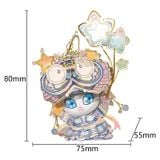  Mô Hình Kim Loại Lắp Ráp 3D MU Mèo Đội Mũ Cá Nhỏ (55 mảnh, Cat Beauty) YM-N146-B – MP1275 