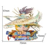  Mô Hình Kim Loại Lắp Ráp 3D MU Mèo Hiệp Sĩ Hào Hiệp (41 mảnh, The Gallant Knight) YM-N146-C – MP1272 