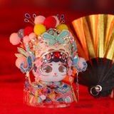  Mô Hình Kim Loại Lắp Ráp 3D MU Mèo Hoa Đán (54 mảnh, Cat Huadan) YM-N146-D – MP1274 