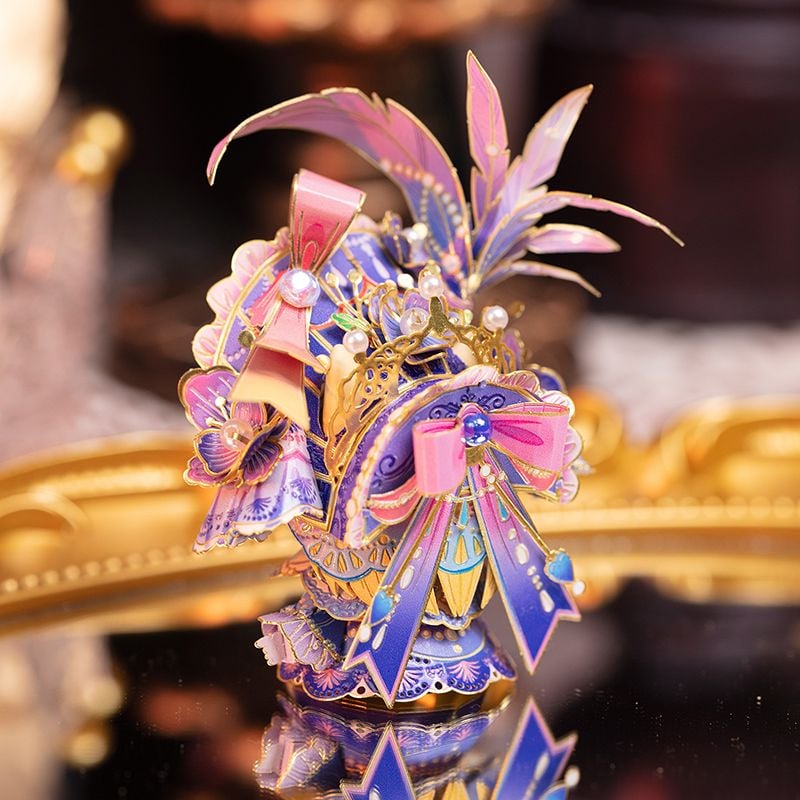  Mô Hình Kim Loại Lắp Ráp 3D MU Mèo Juliet (74 mảnh, Juliet Masque Cat) YM-N146-K – MP1250 