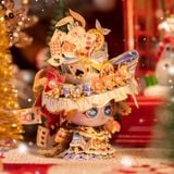  Mô Hình Kim Loại Lắp Ráp 3D MU Mèo Alice (74 mảnh, Alice Figure Cat) YM-N146-L – MP1251 
