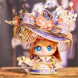  Mô Hình Kim Loại Lắp Ráp 3D MU Mèo Rose (60 mảnh, Rose Kitty) YM-N146-M – MP1252 