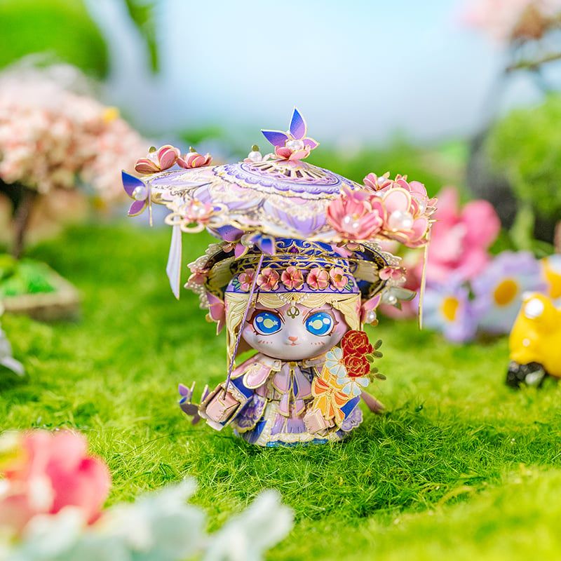  Mô Hình Kim Loại Lắp Ráp 3D MU Mèo Quý Cô (115 mảnh, Kitty Lady) YM-N146-O – MP1253 