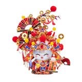  Mô Hình Kim Loại Lắp Ráp 3D MU Mèo Thần Tài (78 mảnh, The God of Wealth Kitty) YM-N146-P – MP1256 