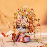  Mô Hình Kim Loại Lắp Ráp 3D MU Mèo Nữ Hoàng (109 mảnh, The Queen Kitty) YM-N146-Q – MP1254 