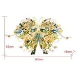 Mô Hình Kim Loại Lắp Ráp 3D MU Thúy Kiều Hồ Điệp (112 mảnh, Butterfly Cuiciao-Kingfisher's feather) YM-N149-C – MP1288 
